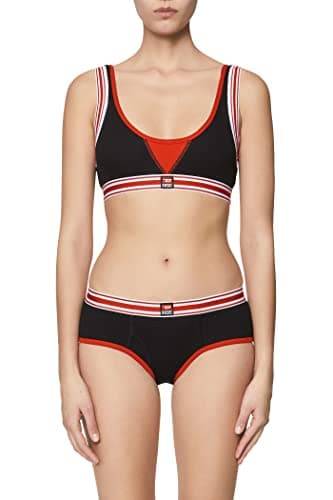 Image of Diesel_UFSB-Brass-C REGGISE_Bra_Black_XL