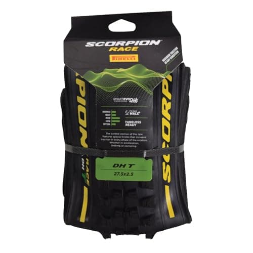 Image of Pirelli Scorpion Race DH T Downhill Bike Tyre, 27.5 x 2.5, Black