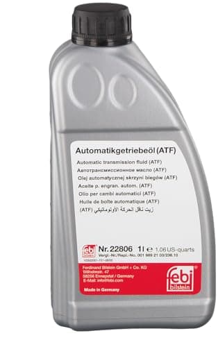 Image of febi bilstein 22806 Automatic Transmission Fluid (ATF) for autom. transmission,converter and hydraulic steerings, pack of one