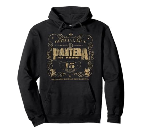 Image of Pantera Official 101 Proof Pullover Hoodie