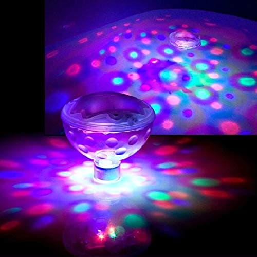 Image of SET OF 2 Floating/Underwater LED Bath,Spa,pool Disco Light