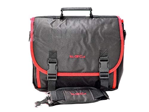 Image of TGC ® Messenger Style Carry Case Bag Compatible with Garmin DriveSmart 65 MT-D Sat Nav GPS System