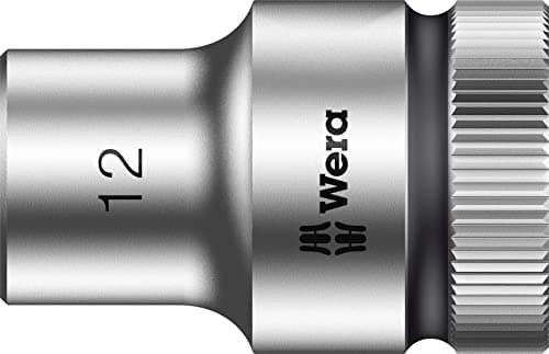 Image of Wera 05003603001 Drive, Zyklop 8790 HMC Socket Ratchet Set 1/2, 12 mm, Silver/Black