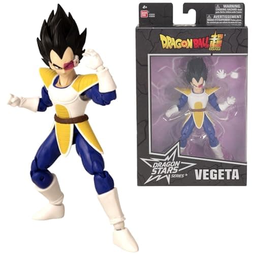 Image of Bandai Dragon Stars Figures Vegeta Kai Version | Dragon Ball Vegeta Action Figure | 17cm Articulated Action Figure | Bandai Anime Figures | Anime Gifts And Merch