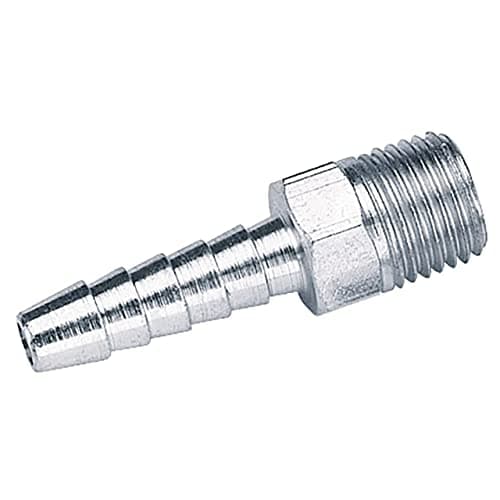 Image of Draper 25840 PCL Male Screw Tailpiece, 1/4" BSP Taper, 1/4" Bore, Blue