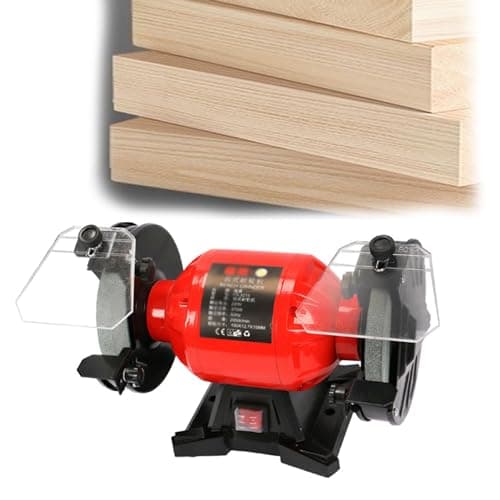 Image of 8-Inch Dual Grinding Grinder, 550w Multifunction Power Bench Grinders, Brushless Motor 2950 RPM, with 36/80-Grit Grinding Wheels, for Grinding, Sharpening, Buffing and Polishing Operations