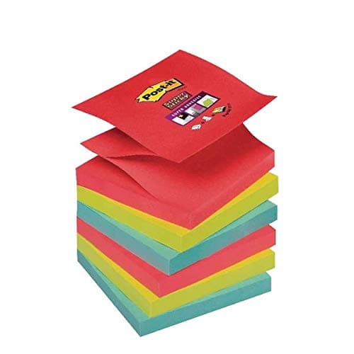 Image of Post-it Super Sticky Z 76x76mm Bora Bora (Pack of 6) 70-0051-9784-6