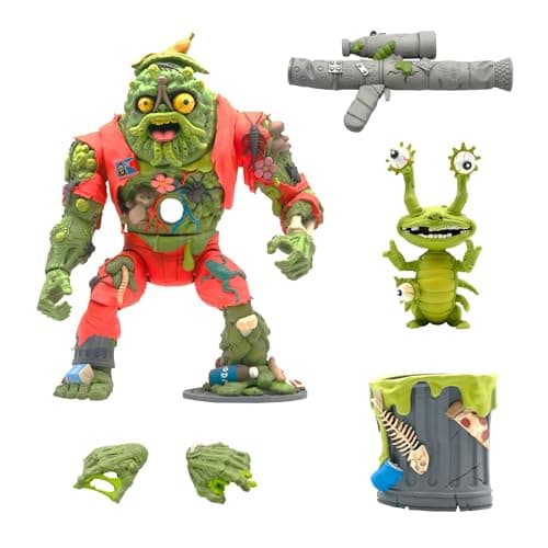 Image of SUPER7 - Teenage Mutant Ninja Turtles Ultimates: Muckman & Joe Eyeball Action Figure, Multicolor