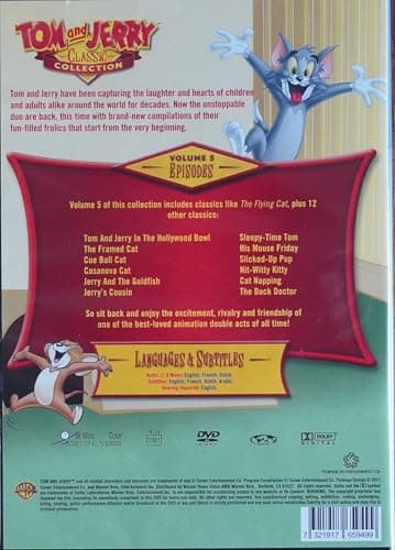 Image of Tom And Jerry: Classic Collection - Volume 6 [DVD] [2004]