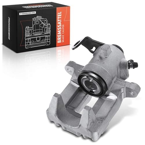 Image of Frankberg Brake Caliper Disc Brake Rear Left Aluminium Compatible with Golf IV Polo Variant A3 TT Cordoba Ibiza II Leon Toledo II O.c.t.a.v.i.a New Beetle Replace# 1J0615423
