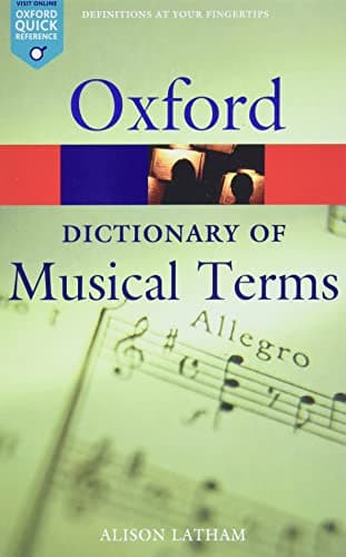 Image of Oxford Dictionary of Musical Terms