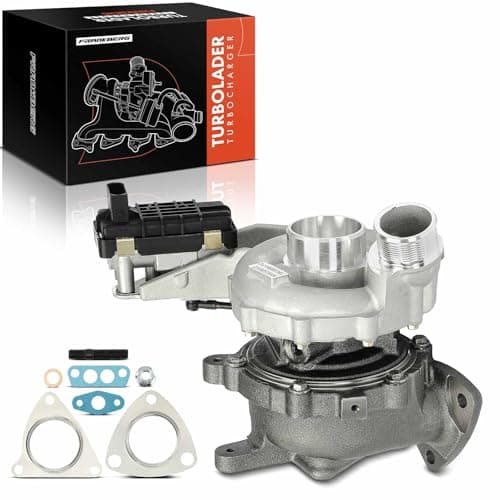 Image of Frankberg Turbocharger Turbo Charger with Gasket Diesel Compatible with Rang.e Rove.r IV L405 3.0L 2012-2024 Discovery IV L319 3.0L 2009-2018 Replace# 829440-0004
