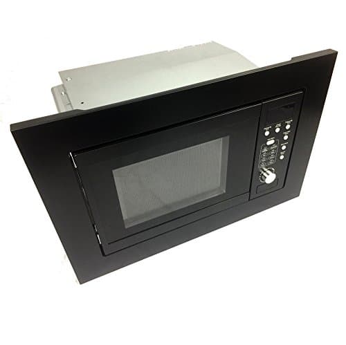 Image of Cookology IM20LBK Integrated Built In Microwave 20 Litre Capacity, Frame Included with Auto Defrost, Child Lock and 8 Auto Programs - In Black