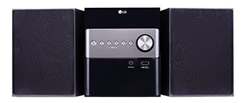Image of LG CM1560 – Micro System, 10 W, Bluetooth 4.0, USB, CD and USB Playback, FM Radio, Music Chain, Party Chain, LED Panel, Custom Sound, Black