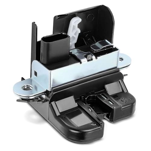 Image of Frankberg Door Lock Actuator Tailgate Lock 4 Pins Compatible with Golf MK V Hatchback 2003-2008 Polo 6R Hatchback 2009-2014 Ti.gu.an 5N SUV 2007-2019 Leon 1P1 Hatchback 2005-2012 Replace# 6R0827505B