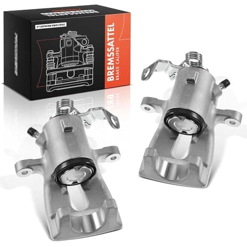 Image of Frankberg Brake Caliper Disc Brake Rear Right Left Aluminium Compatible with Zafira/Zafira Family B A05 Zafira B Box/MPV A05 Replace# 93183696