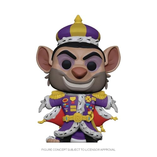 Image of Funko POP! Disney: Mouse Detective-Professor Ratigan MouseDetective - the Great Mouse Detective - Collectable Vinyl Figure - Gift Idea - Official Merchandise - Toys for Kids & Adults - Movies Fans