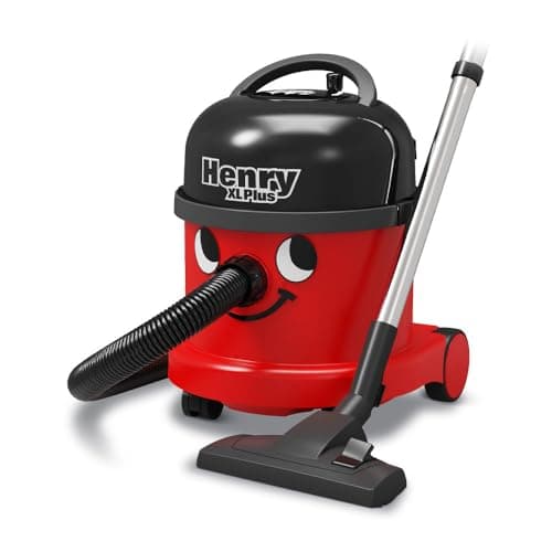 Image of Henry XL Plus NRV370 Cylinder Vacuum Cleaner, 15L, Red Black