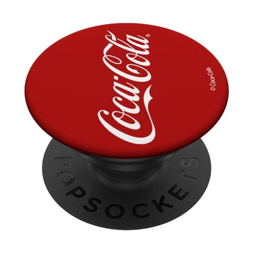 Image of Coca-Cola 2007 Logo Red And White PopSockets Swappable PopGrip