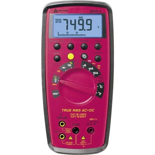 Image of Beha-Amprobe Amprobe 3454705 38XR-A-D Handheld Multimeter Digital III 1000 V, CAT IV 600 V Display (Counts): 9999