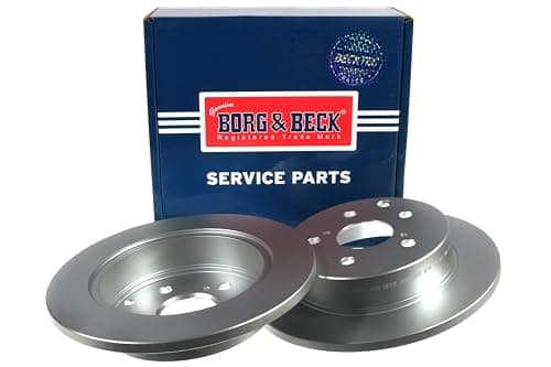 Image of Borg & Beck BRAKE DISC PAIR Toyota Rav 4 III 06-