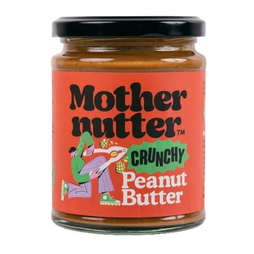 Image of Wild & Fruitful MOTHERNUTTER Crunchy Peanut Butter (280g) | 100% Natural, Vegan, Gluten-Free | Hand-Made in Cumbria