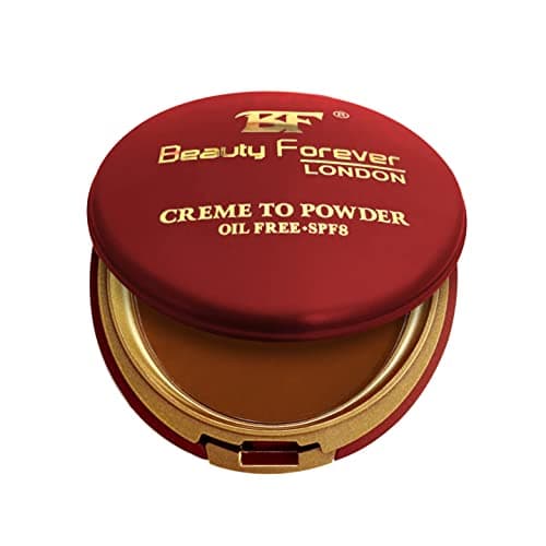 Image of Beauty Forever Creme to Powder Foundation, Lightweight Formula Oil Free, Matte Finish Face Foundation, Suitable For All Skin Types, Natural Looks, Available in 16 Shades (Mocha (CTP111-A))