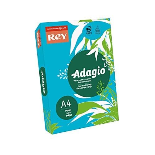 Image of Adagio 201.1211 A4 160gsm Card - Bright Blue (Pack of 250)