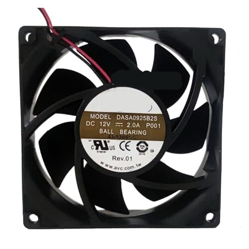 Image of DASA0925B2S 12V 2.0A 9025 90x90x25mm COOLING FAN RADIATOR