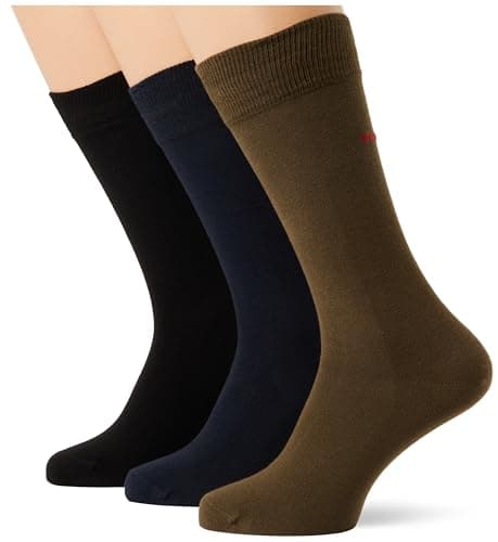 Image of HUGO Men's Regular Socks, Medium Grey, 40-46