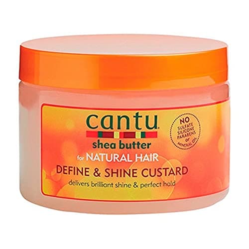 Image of Cantu Natural Hair Define And Shine Custard 12oz Jar (2 Pack)
