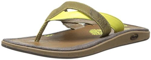 Image of Chaco Women's Palma Flip-W Flip Sandal, Celery, 5
