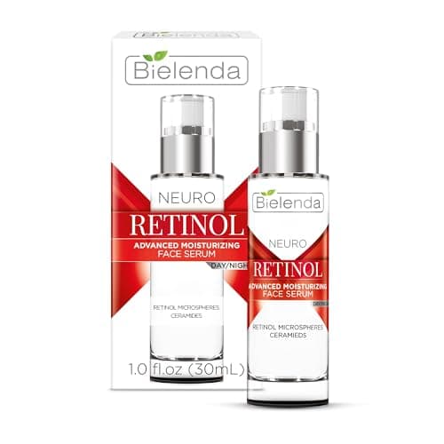 Image of Bielenda Neuro Retinol Face Serum with Retinol and Ceramides, Anti-Ageing, Anti-Wrinkle, Day/Night, 30 ml