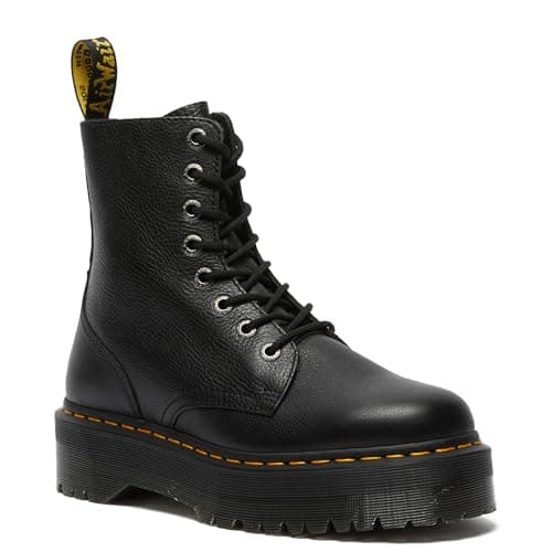Image of Dr. Martens Unisex Jadon III Boots, Black Pisa, 6.5 UK