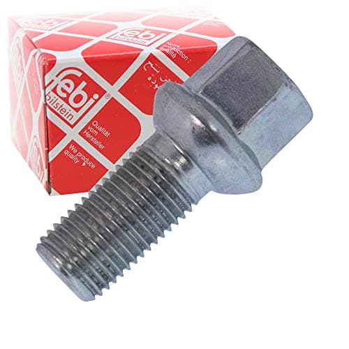 Image of febi bilstein 46632 Wheel Bolt for steel and light alloy wheel rim, pack of one