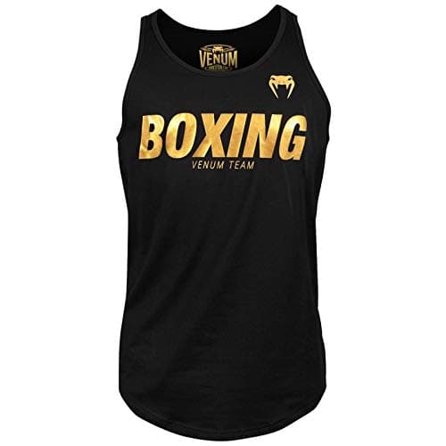 Image of Venum, Boxing VT Tank Top, Men's, XL, Black/Gold