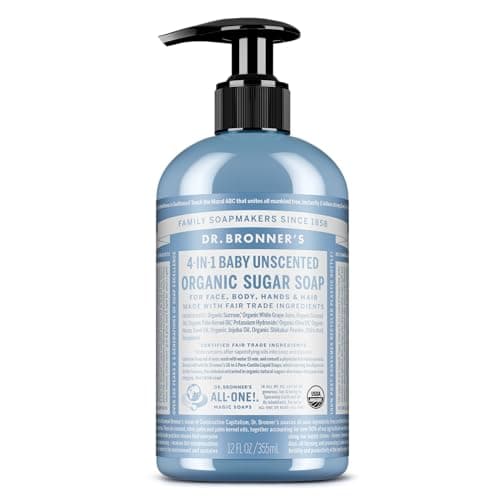 Image of Dr Bronner'S | Pump Soap - Unscented | 1 x 355ml