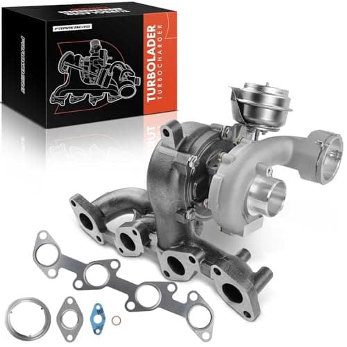 Image of Frankberg Turbocharger Compatible with A3 2.0 TDi 2003-2013 Golf V 2.0 TDi 2003-2009 P.a.s.s.a.t 2.0 TDi 2005-2010 Golf Plus Toledo III Octavia II Superb II Replace# 03G253010J
