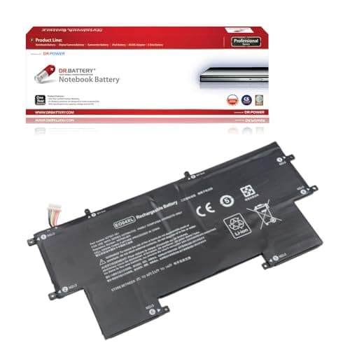 Image of DR. BATTERY EO04XL Battery Compatible with HP EliteBook Folio G1 4K Series Notebook E004XL HSTNN-173C HSTNN-I73C HSTNN-IB71 HSTNN-IB7I 827927-1B1 827927-1C1 828226-005 [7.7V]