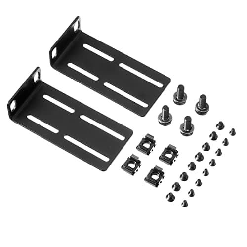 Image of Rack Mount Kit Universal Adjustable 19 Inch Rack Ears for HP/ProCurve/Aruba/OfficeConnect/HPE and Other Switches