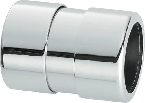 Image of McAlpine 32mm (Euro) Chrome Plated Compression Straight Connector MCALPINE-32G-CB