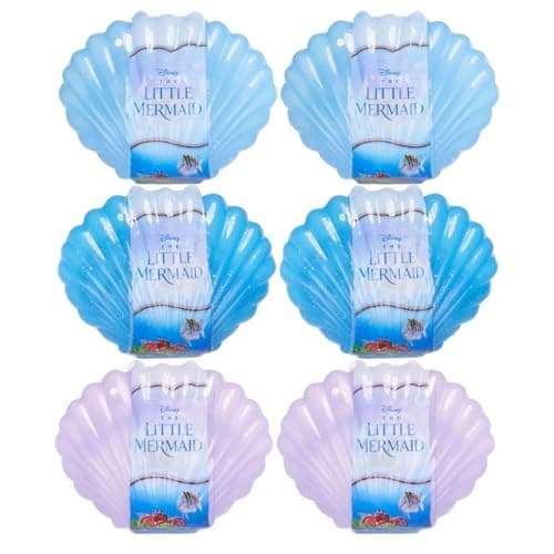 Image of Disney Princess Dolls & Figures - (The Little Mermaid Blind Capsule Seashell's Pack of 6)