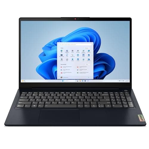 Image of Lenovo IdeaPad 3 | 15.6 inch Full HD Laptop | Intel Core i3-1115G4 | 4GB RAM | 128GB SSD | Windows 11 Home in S Mode | Abyss Blue.