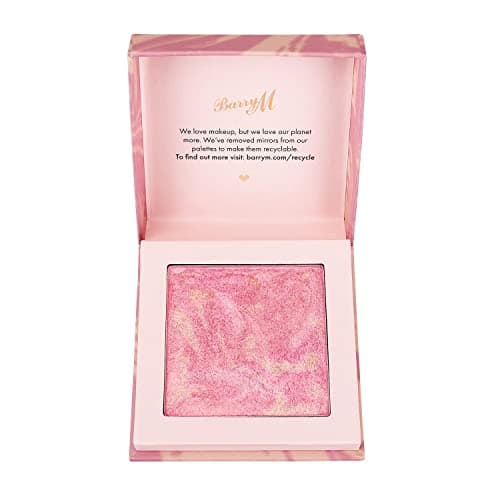 Image of Barry M Heatwave Baked Marbled Blush, in Shade Pink Coastal