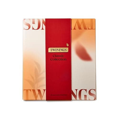 Image of Twinings Classic Collection Gift Box | Ideal Gifts For Birthday & Valentines Gifts For Her|20 Tea Bags |4 Flavours of Premium Green & Herbal Infusion Tea Bags