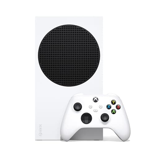 Image of Xbox Series S 1TB SSD Console Robot White - Includes Wireless Controller - Up to 120 frames per second - 10GB RAM (Renewed)