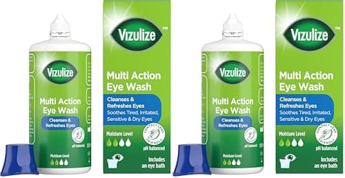 Image of Vizulize Multi Action Eye Wash (Pack of 2)