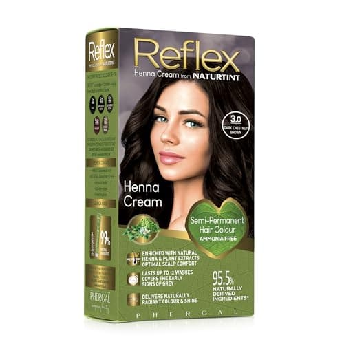 Image of Naturtint Reflex Semi-Permanent 3.0 Dark Chestnut Brown, 165ml