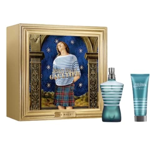 Image of Jean Paul Gaultier Le Male Eau de Toilette 75ml Gift Set 2022 (Contains 75ml EDT, 150ml Shower Gel & 10ml Travel Spray), Pack of 1