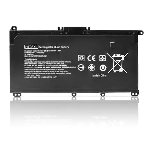 Image of Jippofu HT03XL Battery Compatible with HP Pavilion 14-CE 14-CF 14-CK 14-DF 15-CS 15-CW 15-DA 15-DB 15-DW 17-BY 17-CA HP 250 G7 255 G7 L11119-855 HSTNN-UB7J Laptop Battery HT03XL HTO3XL[3630mAh/11.55V]